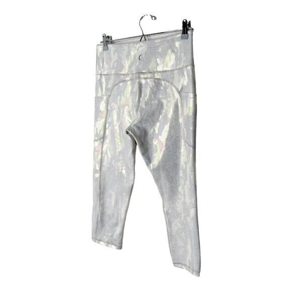 ZYIA Silver Camo Pocket Capri Legging  - Picture 5 of 7